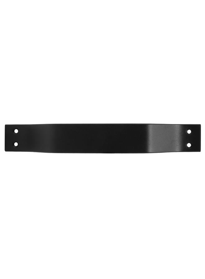 Barn Door Handle Carbon Steel Garage Door Handle for Wooden Fence Door Outdoor Indoor Black