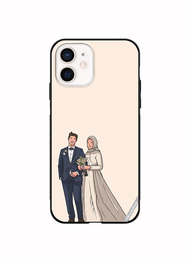 VR CREATIVE Protective Case Cover For Apple iPhone 11 Wedding Design Multicolour - Image 1