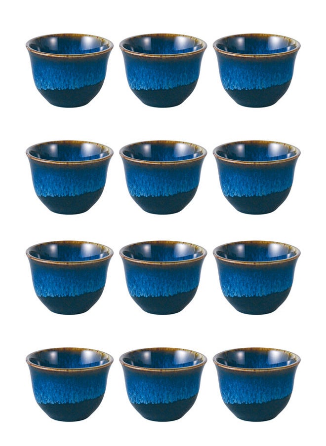 Trust 12-piece porcelain cawa cup set 110ML Multicolor  - Image 1
