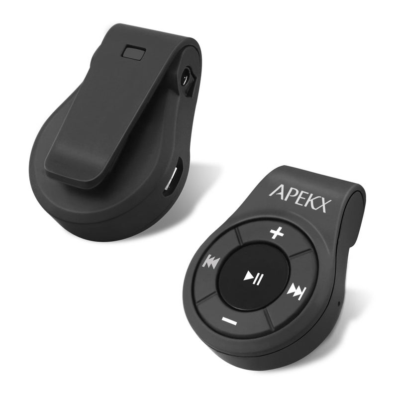 APEKX Clip Bluetooth Audio Adapter for Headphones, Headset, Speaker, Wireless Receiver with MIC for Hands-Released Call and Music - Image 3