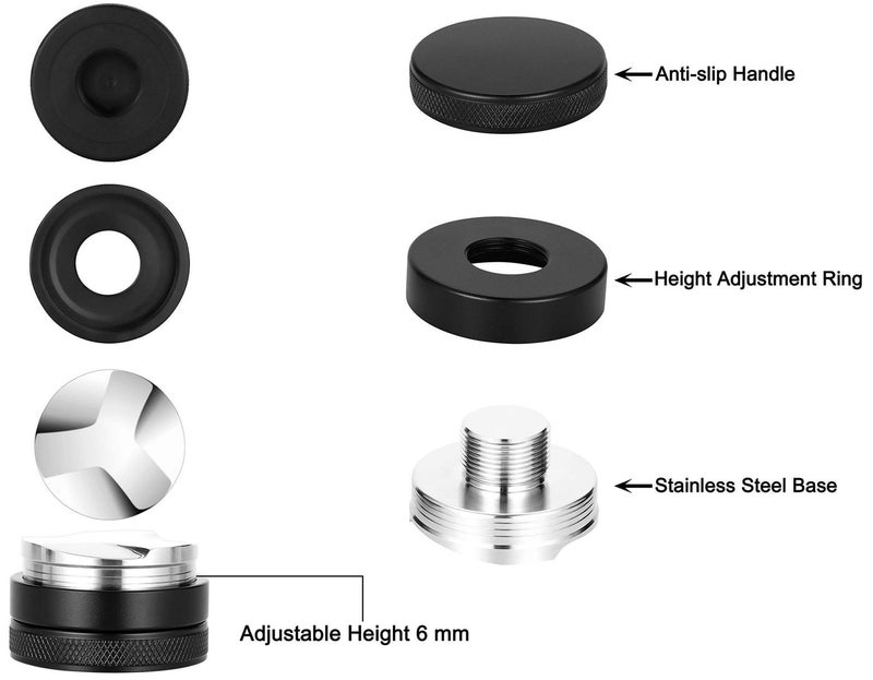 Apexstone 58mm Coffee Distributor, Espresso Distribution Tool, Espresso Distributor Tool, Coffee Leveler 58mm - Image 3