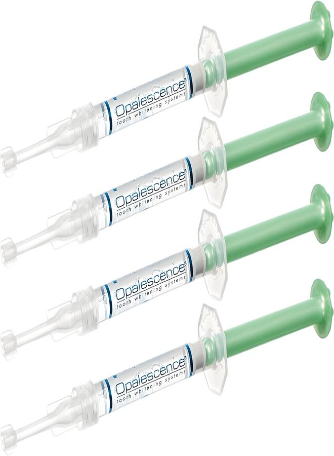 Opalescence 35% CP Mint - Gel Syringes Teeth Whitening - Refill Kit (2 Packs / 4 Syringes Total) Carbamide Peroxide Gel. Made by Ultradent. Tooth Whitening Refill Syringes with Toothbrush. 5197-2tb - Image 1