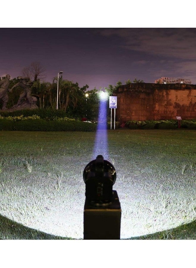 Care4 كير 4 مصباح يدوي قابل لإعادة الشحن طويل المدى للمنزل والهواء الطلق (أسود) - Image 3