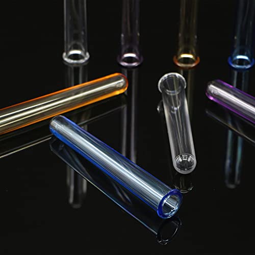 KEY LIFE 9Pcs Clear Test Tubes for Plant Propagation Station Hydroponic/Flowers for Home Office Desktop Decoration(Test Tube) - Image 5