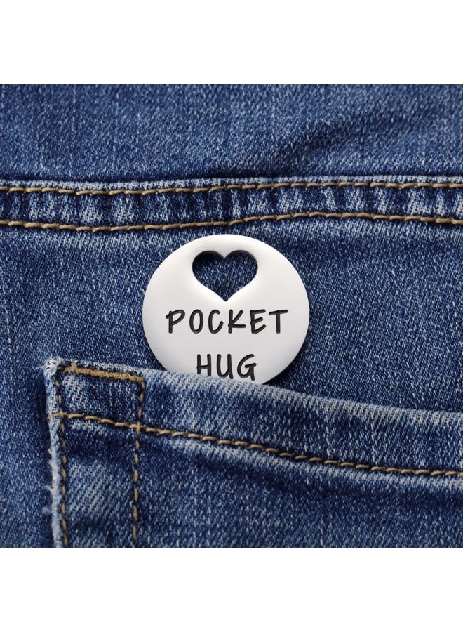 MIXJOY You Got This Pocket Hug Token & Greeting Card for Friends Family, Think of You Missing You Gift, Positivity Cheer Up Gift for Him Her, Sengding a Hug Gifts - Image 4