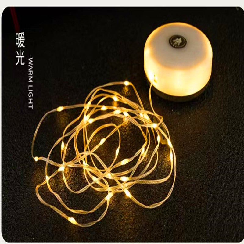 New Rechargeable LED Camp Light Ultra Bright Tent Lantern EF-828 warm light 2000 