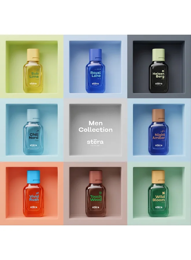 Stera Perfume SUB LIME SUB LIME Perfume For Men | Eau De Parfum - 50ml | Long Lasting Spicy Scent | Premium Quality Travel Size Men's Fragrance for Men | Best Price UAE
