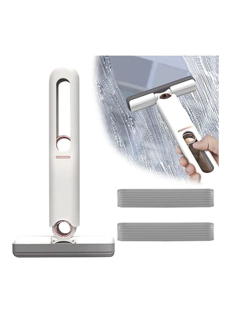 SOSEKO Mini Squeeze Mop Home Kitchen Car Cleaning Mop Desk Cleaner Glass Sponge Cleaning - Image 1