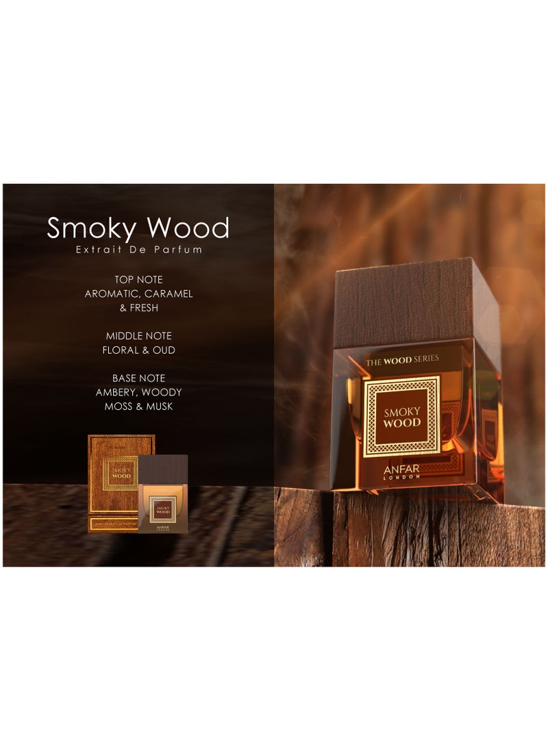 Anfar ANFAR LONDON-Smoky Wood Perfume Pour Homme Extrait de Parfum,100ml,for Men  - Image 3