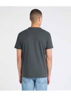 AMPLIFIED The Rolling Stones Vintage Logo T-Shirt Charcoal Grey  - Image 3