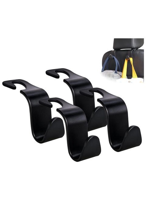 4 Pcs Automotive Seat Back Multifunctional Hook