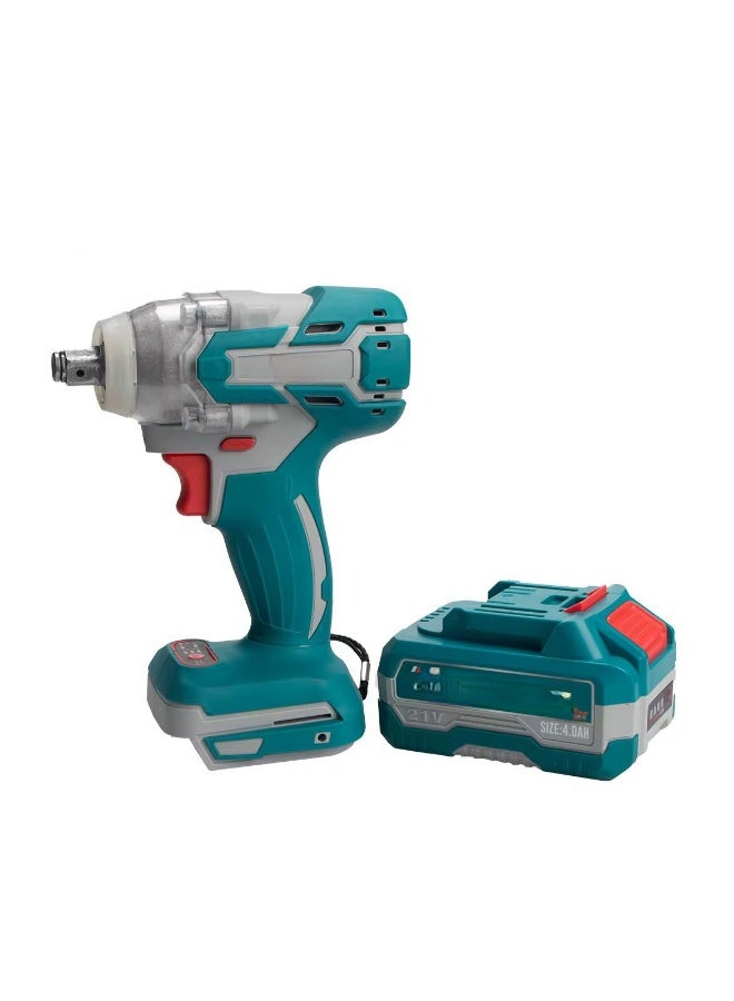 Professional 21V, 350N, 3300RPM Electric Impact Screw Driver, Wrench Brushless Torque Wrench Handheld Power Ratchet  Industrial Grade With Heavy duty Box. - Image 1