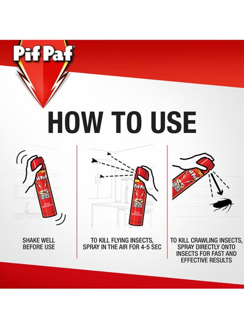 Pif Paf All Insect Killer Red 300ml - Image 4