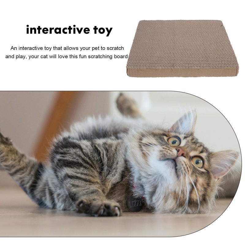 Cat Scratcher Board Replacement Scratching Pad Kittens Scratching Corrugated Cardboard Replacement - Image 3