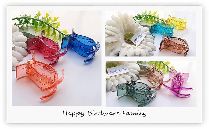 BIRDWARE hair Clips For Women 3 Pcs Butterfly hair Clips hair Accessories For Girls Claw Clips Fancy Korean Clutch Stylish Small hair clutchers - Image 5