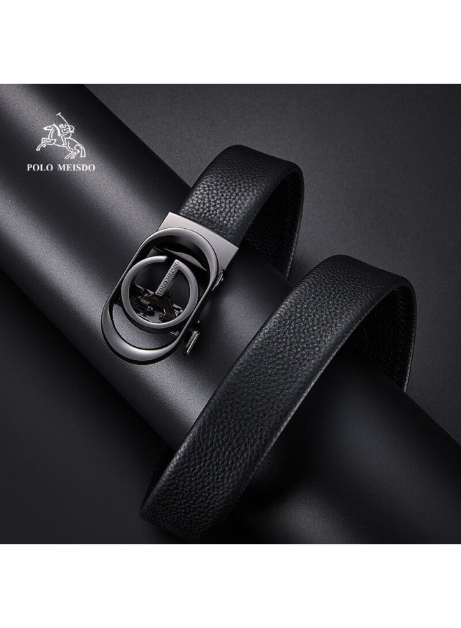 Polomeisdo Paul Meisite Men's Leather Belt With Automatic Buckle, Gift Box Set, Self-operated, Qixi Valentine's Day Gift For Boyfriend Or Husband - Image 3