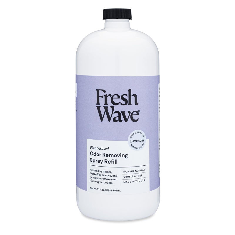 Fresh Wave Lavender Scent Odor Eliminator Spray & Air Freshener Refill, 32 fl. oz. - Image 1