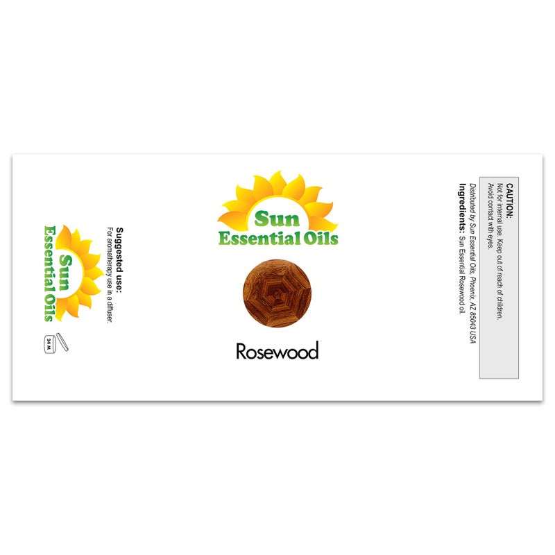 Sun Essential Oils 4oz - Rosewood Essential Oil - 4 Fluid Ounces Rosewood Oil - Image 2