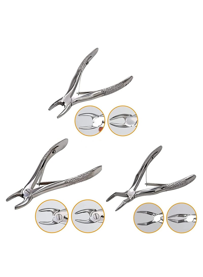 BIONEX EXTRACTION FORCEPS PEDO SET OF 7 IN POUCH STANDARD - Image 4