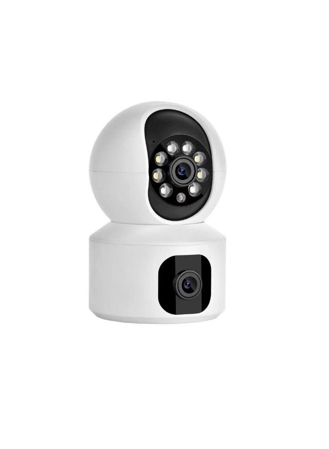 Crony NIP-32 Security Camera  Baby Camera 1080P/4MP  300° Horizontal 90° Vertical Indoor Camera, Home Camera with Color Night Vision, Smart Camera with Human Shape & Loud Noise Detection with Auto-Tracking, Two-Way Audio, Dual-Band Wi-Fi - Image 1