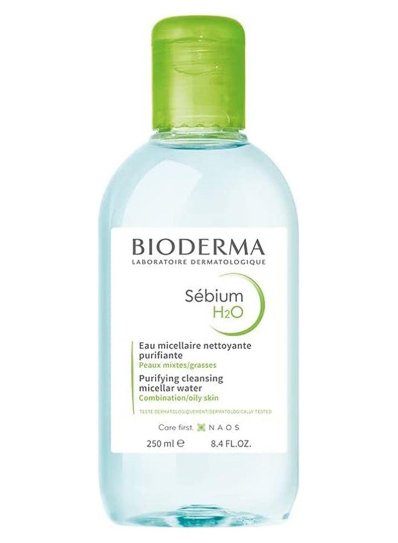 Bioderma Sebium H2O Purifying Cleansing Micellar Solution 250ml - Image 1