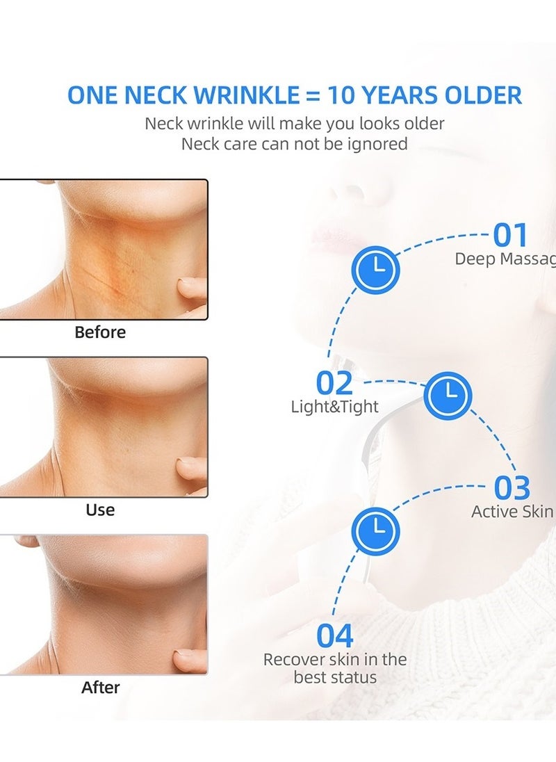Generic - Facial Neck Lifting Massager Tool, 4 in 1 Face Lift Double Chin Reducer Machine, Reduce Fine Lines Smooth Wrinkles Firming Skin - Image 1