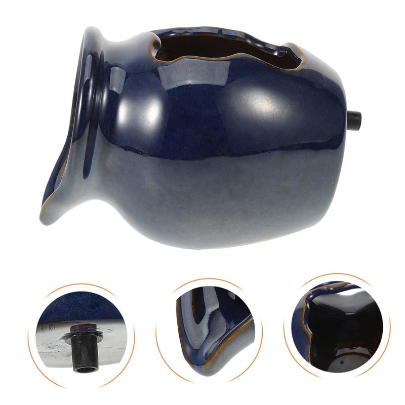 Ceramic Waterfall Fountain Jar for Outdoor Garden and Indoor Decor - Image 3