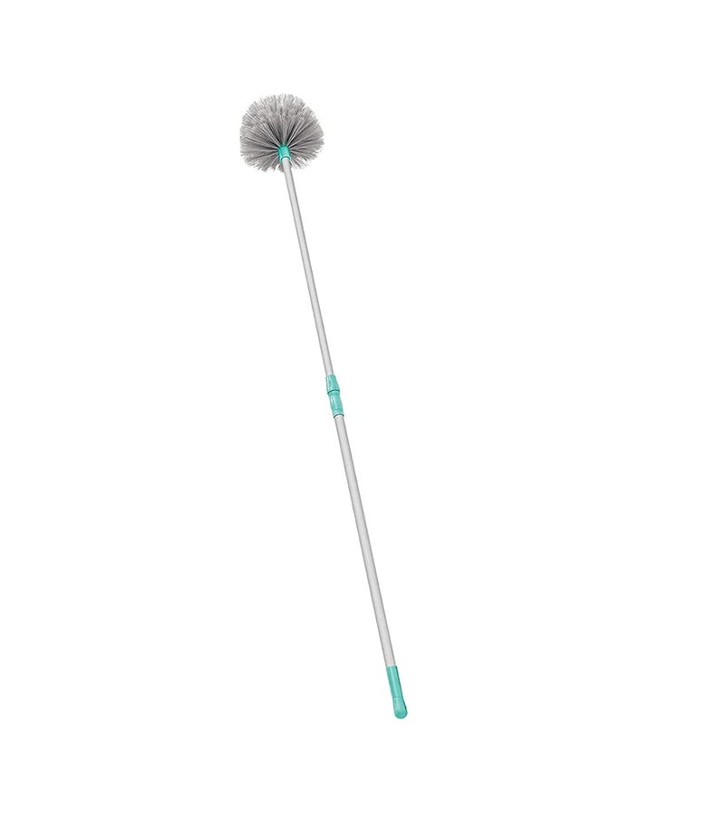 BIG CART Long Stainless Steel Rod and Extendable Cobweb Cleaner Stick Handle Brush Use in Fan Ceiling and Roof Cleaning Multicolor 1 - Image 1