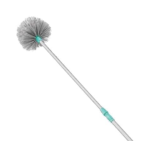 BIG CART Long Stainless Steel Rod and Extendable Cobweb Cleaner Stick Handle Brush Use in Fan Ceiling and Roof Cleaning Multicolor 1 - Image 4