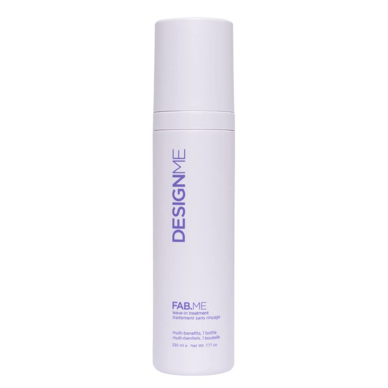 Design.ME FAB.ME Leave-In Conditioner Spray by Design.Me â€“ Adds Shine, Detangles, Frizz Control â€“ UV & Heat Protection â€“ Color Safe â€“ Reduces Breakage & Blow Dry Time â€“ For Curly & All Hair Types (230 ml) - Image 1