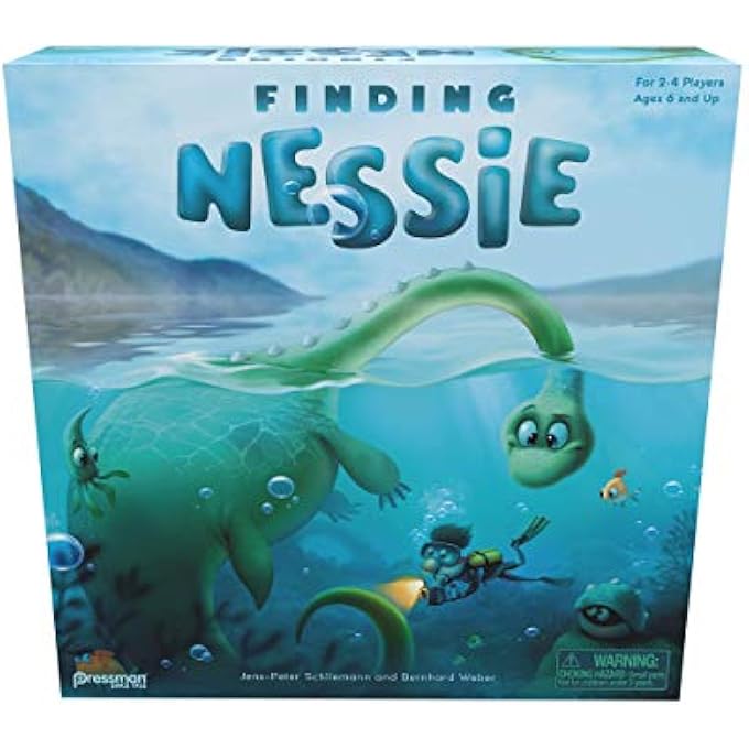 Pressman Finding Nessie - The Innovative 3D Game of Adventure - Image 1