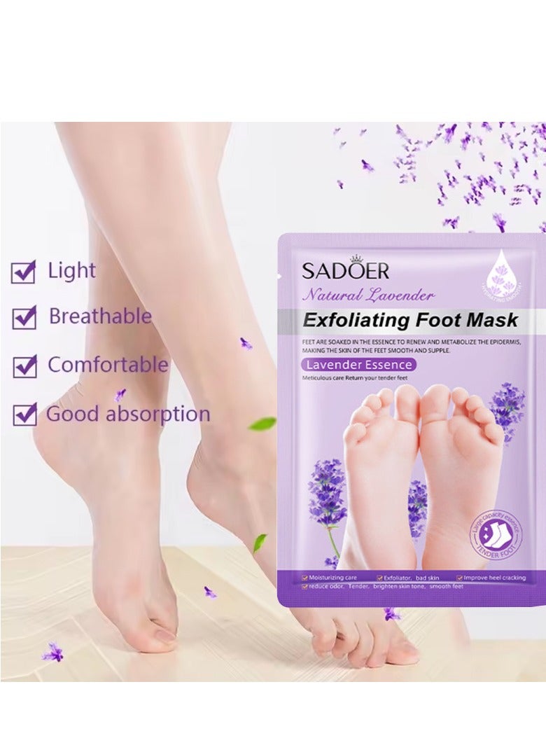 سادور قناع تقشير القدمين باللافندر الطبيعي من SADOER  - Image 4