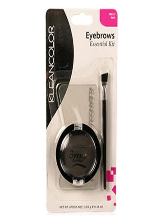 Kleancolor EYEBROWS ESSENTIAL KIT Black - Image 1
