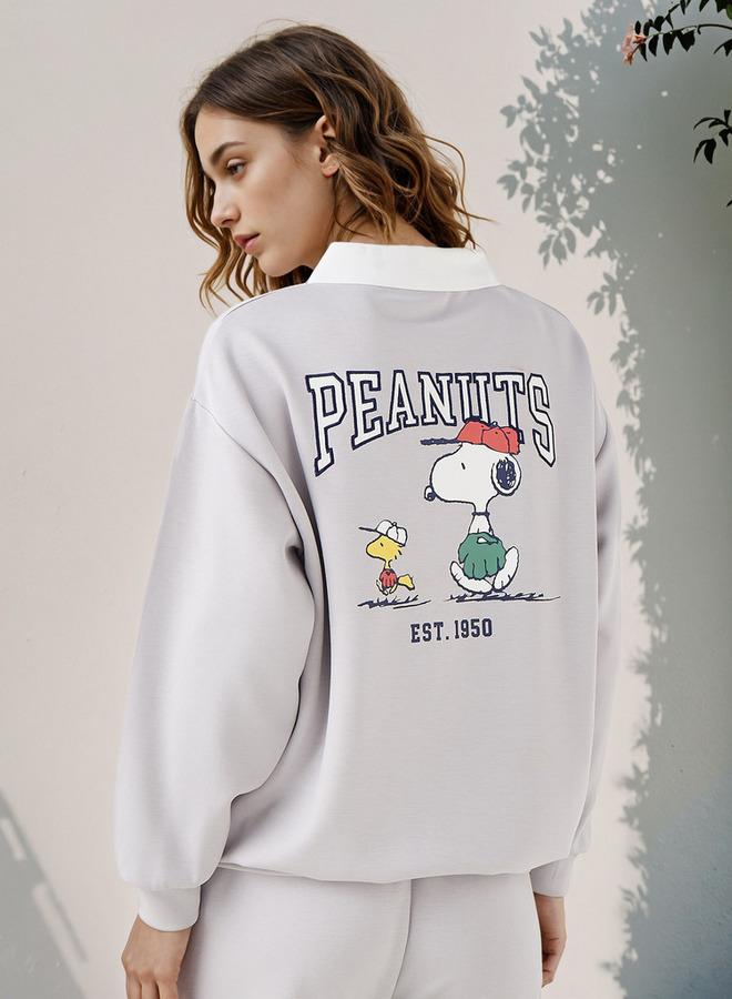 اس بي كاركترز بلوزة مطرزة بالبنجاب بياقة - Image 3