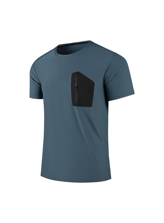 Nariele New Ice Silk Sports Speed Drying T-shirt - Image 1