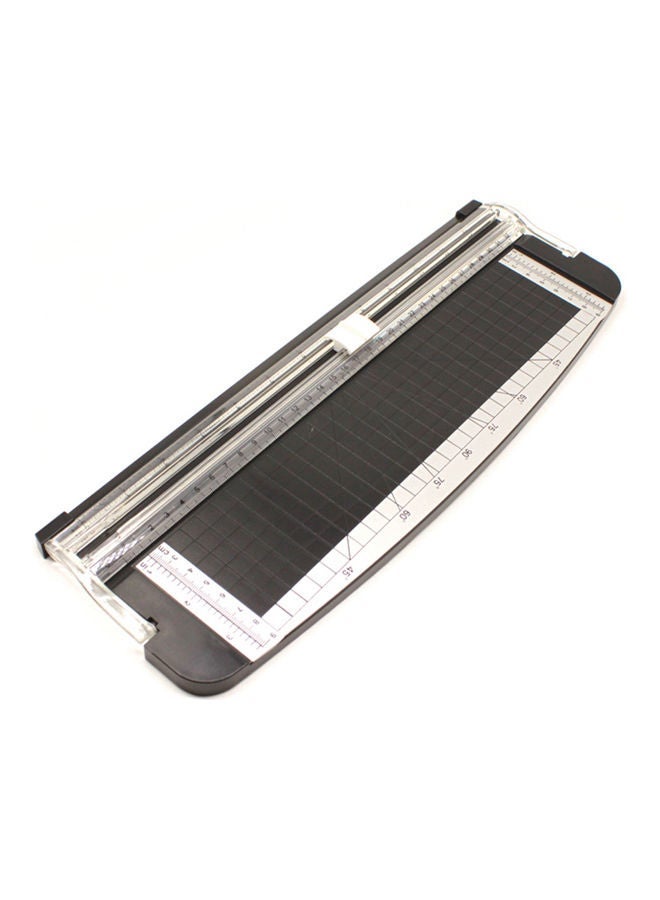 NIBEMINENT Portable A4 Sliding Paper Cutter Tool Black/White - Image 1
