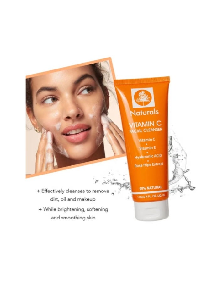 Natural Vitamin C FACIAL CLEANSER 118 MIL - Image 2