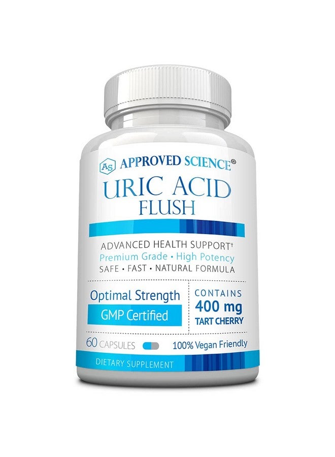Approved Science معتمد ساينس® طرد حمض اليوريك مع حمض الفوليك والكرز الحامض - 60 كبسولة - إمداد لمدة شهر - Image 1