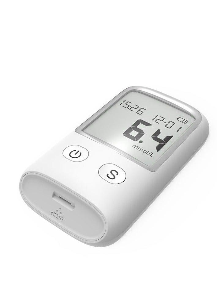 Generic Blood Glucose Monitoring System - Self-Monitoring Blood Sugar Test Kit with 50 Glucometer Strips and 50 Lancets - Diabetes Testing Set for Home Use | Glucometer Kit with High Precision  - Image 3