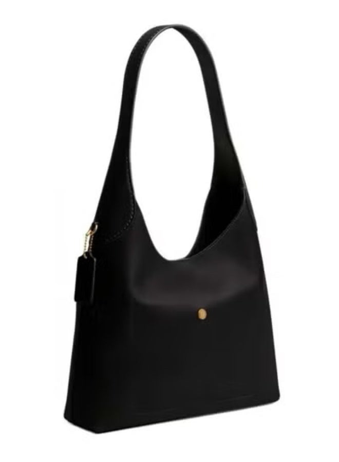 Classic Black Underarm Bag - Image 2