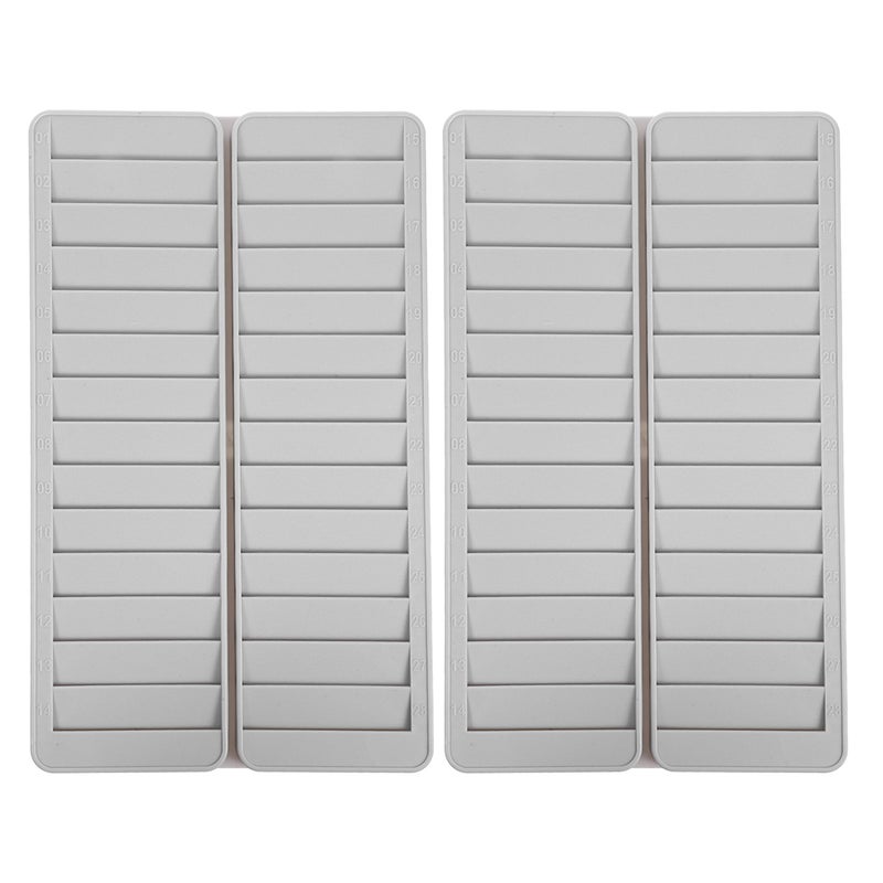 Card Rack for Wall Mounting, Durable Storage Solution for Attendance Cards and Labels - Image 1