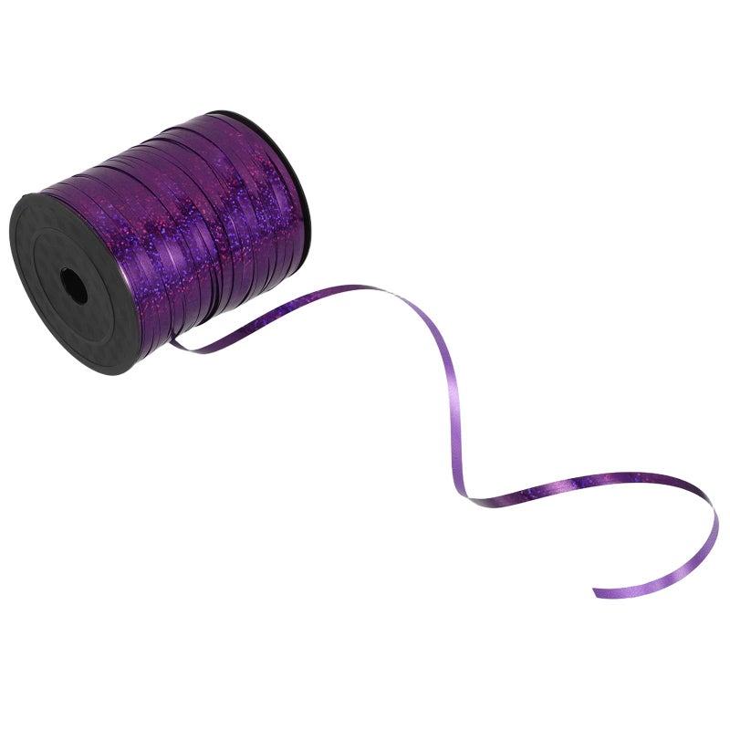 Metallic Curling Ribbon 500 Yards Shiny Purple Balloon String For Party Wedding Birthday Decoration - Image 2