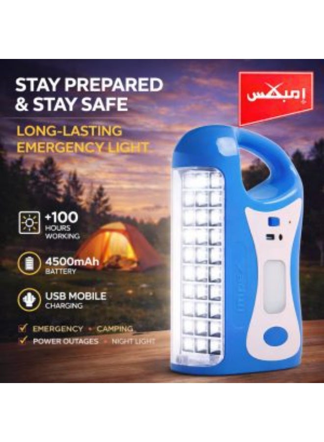 Impex Rechargeable Lantern IL702 LED Emergency Light 4500mAh - Image 1