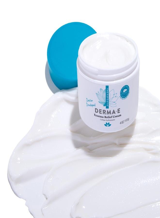 derma-e Derma E Eczema Relief Cream - All Natural Itch Relief - Soothing, Relieves Flaky, Scaly and Dry Skin - Antioxidant-Rich Topical Eczema and Psoriasis Cream, 4oz - Image 5