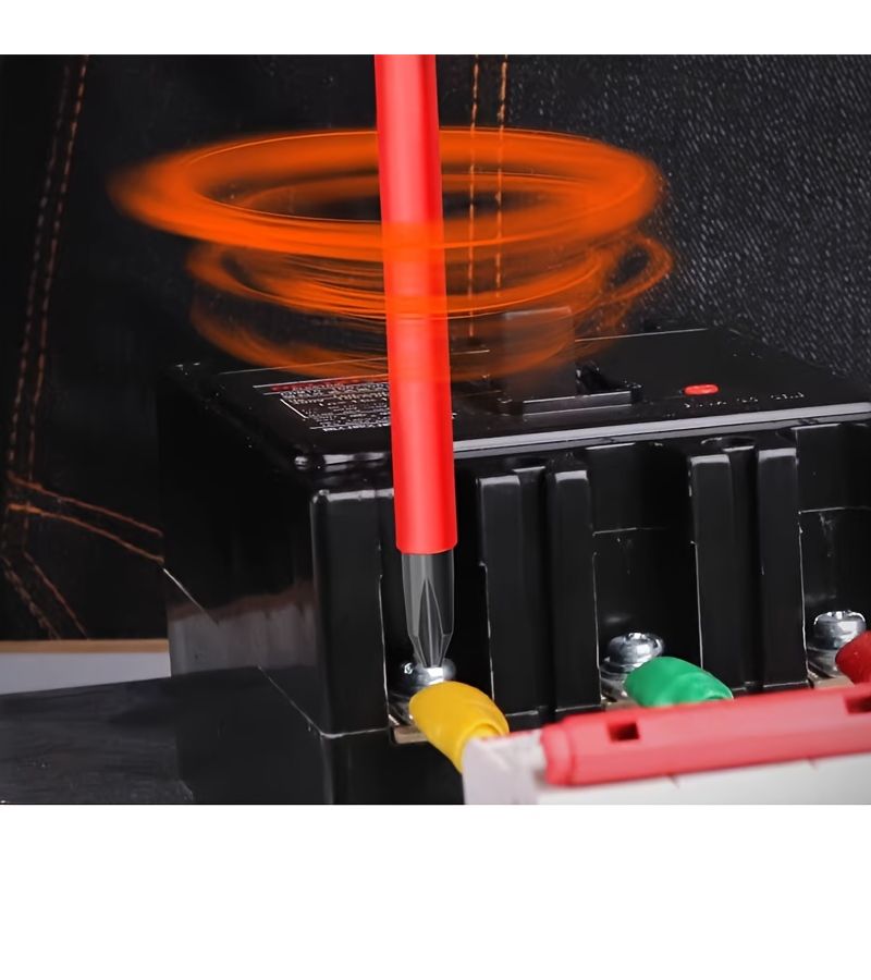 2012 10PCS Insulated Screwdriver Set Magnetic Flat Cross Bits 1000V Resistant - Image 2