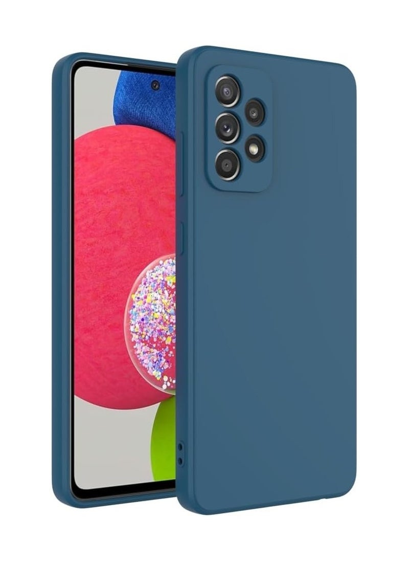 TIGER Samsung Galaxy A23 Case Dark Blue, Scratch Resistant with Soft Touch, Slim Thin Phone Cover for Samsung Galaxy A23 - Image 1