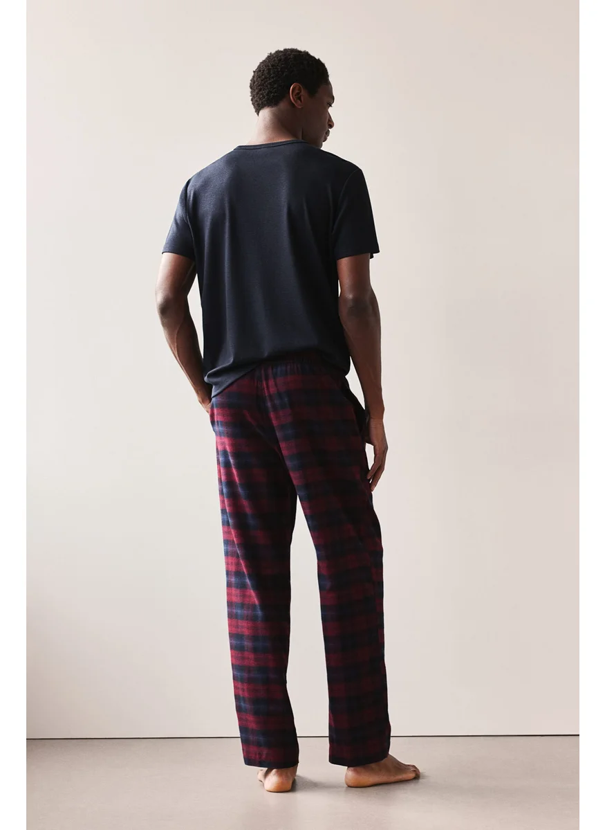 اتش اند ام Flannel Pyjama Bottoms