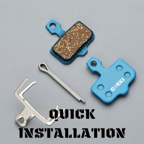 corki 2 Pairs Multi-Metallic Disc Brake Pads for Avid Elixir 1 3 5 7 9 R ER CR Mag Sram XX X7 X9 XXWC DB1 DB3 DB5 - Image 2