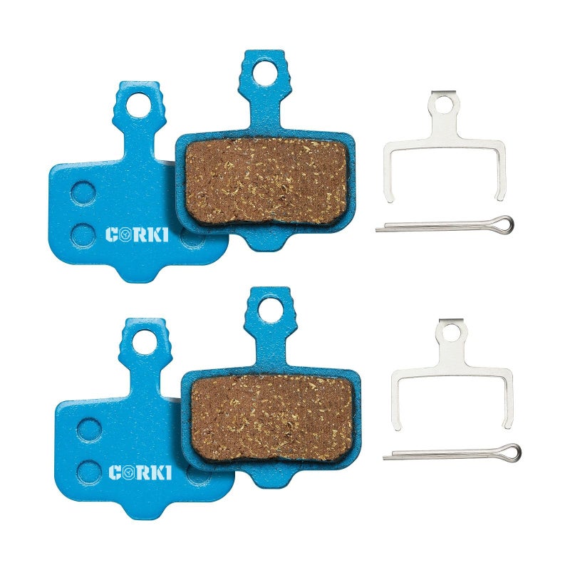 corki 2 Pairs Multi-Metallic Disc Brake Pads for Avid Elixir 1 3 5 7 9 R ER CR Mag Sram XX X7 X9 XXWC DB1 DB3 DB5 - Image 5