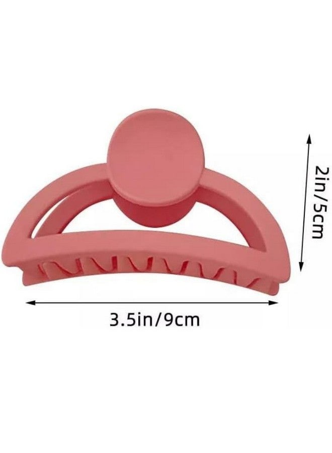DENICRAAS Multi -Color Matte Hair Clip/Claws For Women &Girls- Easy to wear hair accessories set (Pack Of 12) - Image 4